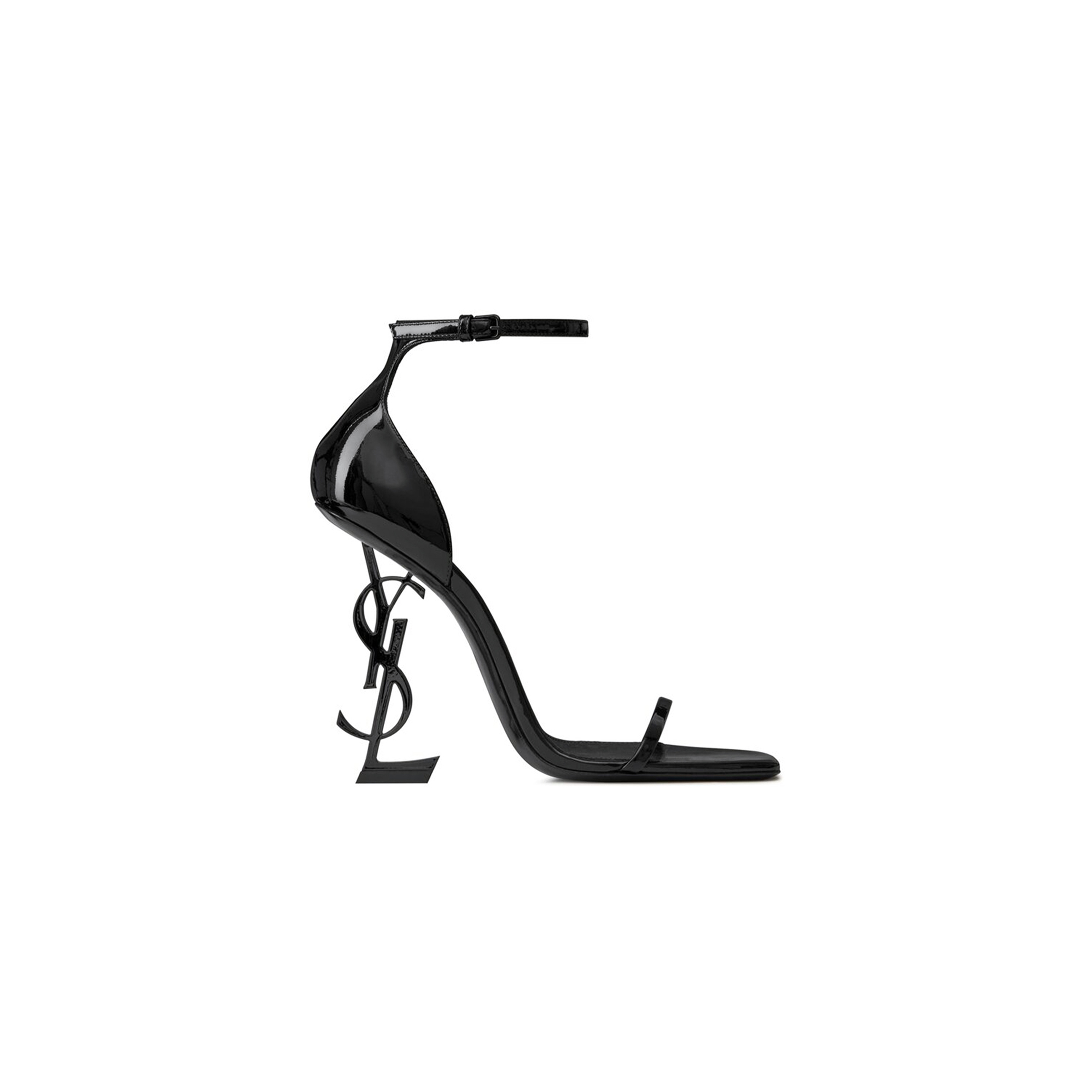 YSL OPYUM SANDALS IN PATENT LEATHER 5576620NPVV1000